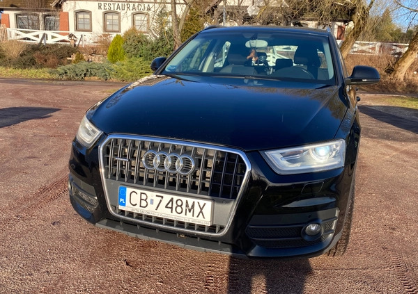 Audi Q3 cena 48000 przebieg: 330000, rok produkcji 2013 z Bydgoszcz małe 326